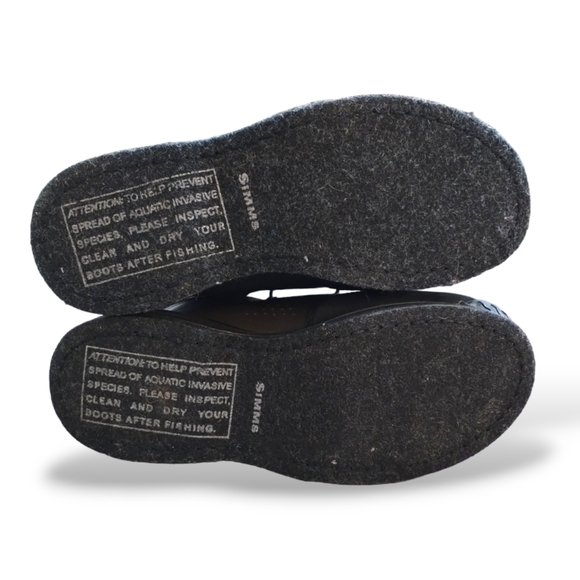 ❇️ SOLD ✳️ Simms Men's Freestone Wading Boot - Felt Sole - Picture 2 of 6